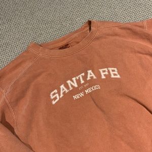 Vintage Orange Crewneck Sweatshirt